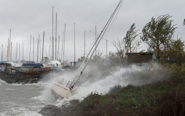 Hurricane Sandy 2012, Atlantic, United States