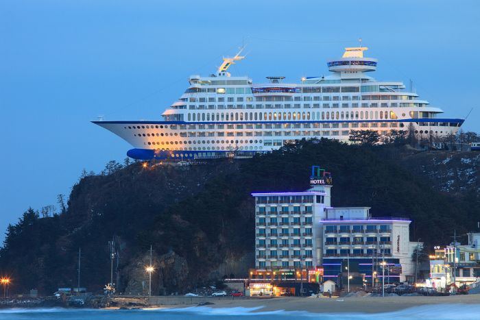 Sun Cruise Resort & Yacht, Jeongdongjin, Gangdong-myeon, Donghae, Gangwon-do, South Korea