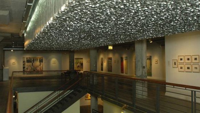 58,226 dog tags in National Veterans Art Museum, Chicago, Illinois, United States