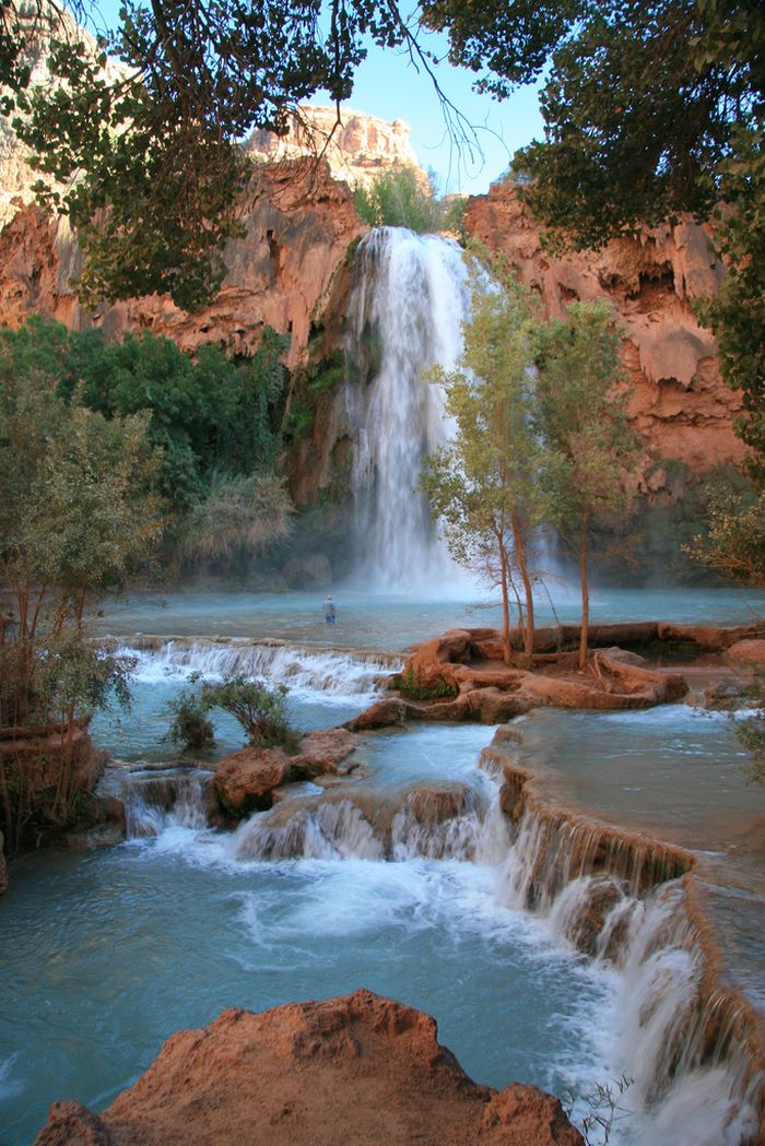 Havasu Falls, Grand Canyon, Supai, Arizona, United States