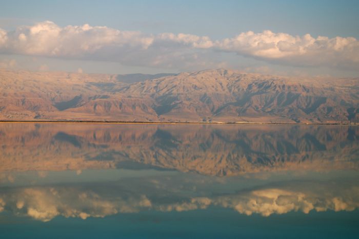 The Dead Sea, Salt Sea, Jordan river, Jordan, Israel