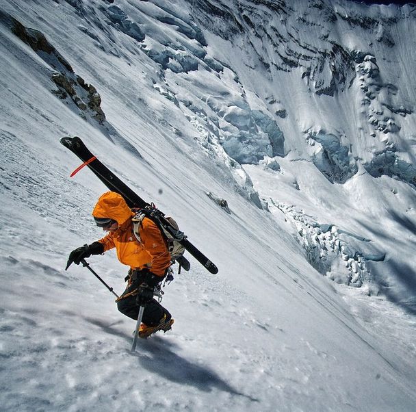 Climbing and ski mountaineering photography by Jimmy Chin