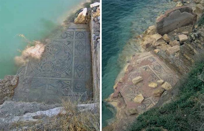 Mosaic excavations, Zeugma Mosaic Museum, Commagene, Gaziantep Province, Turkey