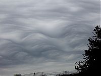 World & Travel: clouds formation