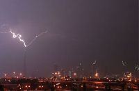 World & Travel: Thunderstorm in Dubai, United Arab Emirates