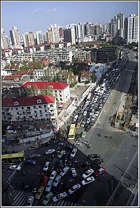 World & Travel: Traffic jam in the world