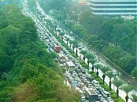 World & Travel: Traffic jam in the world