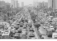 World & Travel: Traffic jam in the world