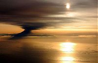 World & Travel: Alaska, volcanic eruption