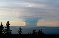 World & Travel: Alaska, volcanic eruption