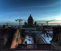 World & Travel: Morning in St. Petersburg, Russia