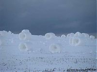 TopRq.com search results: Snow rolls, unique natural phenomenon