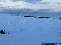 World & Travel: Snow rolls, unique natural phenomenon