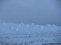 TopRq.com search results: Snow rolls, unique natural phenomenon