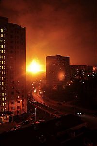 World & Travel: Gas explosion, Moscow