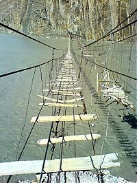 World & Travel: dangerous bridges