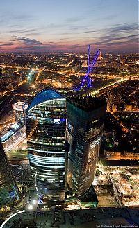 TopRq.com search results: Moscow from the roof of City Capital, Russia