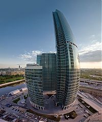 World & Travel: Moscow from the roof of City Capital, Russia