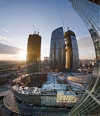 TopRq.com search results: Moscow from the roof of City Capital, Russia