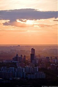 TopRq.com search results: Moscow from the roof of City Capital, Russia