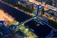 World & Travel: Moscow from the roof of City Capital, Russia