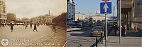 World & Travel: History: then and now, Moscow, Russia