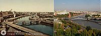 World & Travel: History: then and now, Moscow, Russia