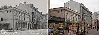 World & Travel: History: then and now, Moscow, Russia