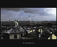 World & Travel: Storm Over City