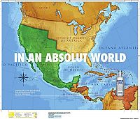 World & Travel: unusual world map