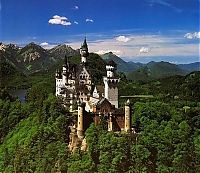 World & Travel: Neuschwanstein Castle, Hohenschwangau, Bavaria, Germany