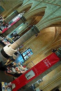 World & Travel: Bookshop in the Dominican church, Maastricht, Netherlands