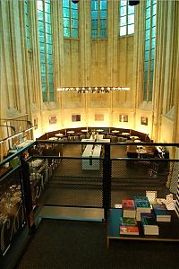 World & Travel: Bookshop in the Dominican church, Maastricht, Netherlands