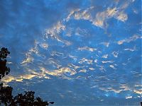 World & Travel: clouds formation