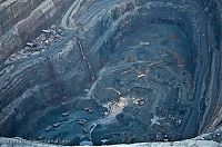 World & Travel: Volcanic pipe, Yakutia, Russia