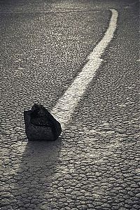 World & Travel: Floating stones in the Valley of Death