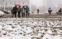 Snow storm in China