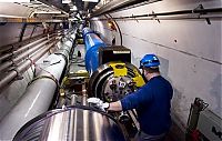 World & Travel: Large Hadron Collider (LHC) launched, CERN