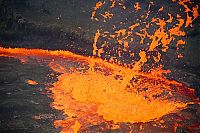 World & Travel: Lava lake in Ethiopia