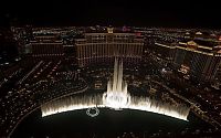 World & Travel: Fountains show in Las Vegas, Nevada, United States