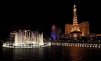 World & Travel: Fountains show in Las Vegas, Nevada, United States