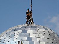 World & Travel: World's largest disco ball, Michel de Broin