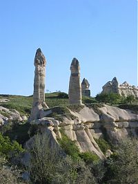 TopRq.com search results: High phallic geology, Valley of Love (Valley Phallus), small town of Göreme, Cappadocia, Turkey