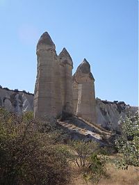 TopRq.com search results: High phallic geology, Valley of Love (Valley Phallus), small town of Göreme, Cappadocia, Turkey