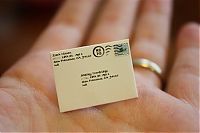 World & Travel: the world's smallest postal service for sending smallest letters