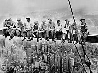 World & Travel: History: Black and white photos of New York City, United States