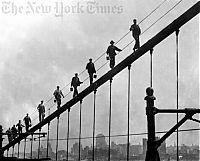 World & Travel: History: Black and white photos of New York City, United States
