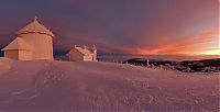 World & Travel: Meteorological station, Krkonoše Giant Mountains, Sněžka, Czech Republic