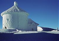 World & Travel: Meteorological station, Krkonoše Giant Mountains, Sněžka, Czech Republic