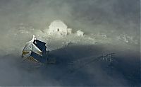 World & Travel: Meteorological station, Krkonoše Giant Mountains, Sněžka, Czech Republic